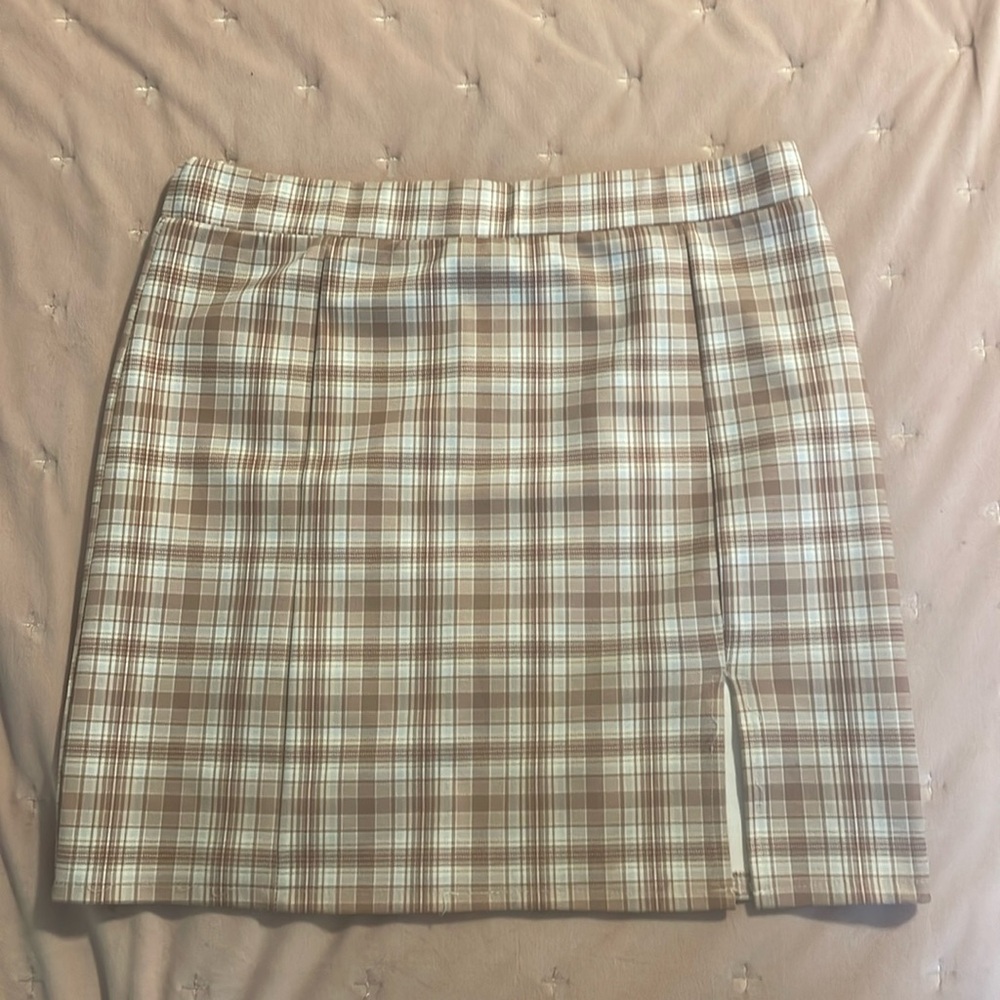 Cute plaid skirt